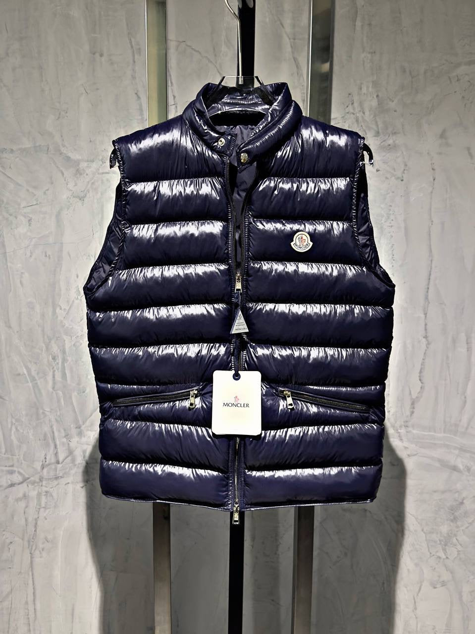 Smanicato Moncler Blue Edition